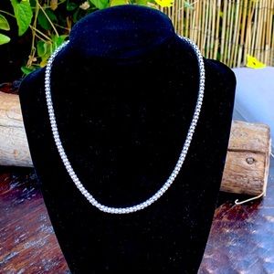 COPY - Silpada Popcorn 4mm Silver Chain Necklace